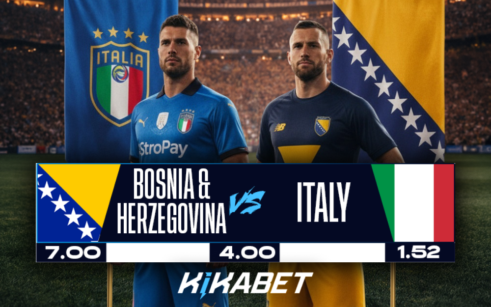Bosnia & Herzegovina vs. Italy – The Battle for a 2026 World Cup Spot