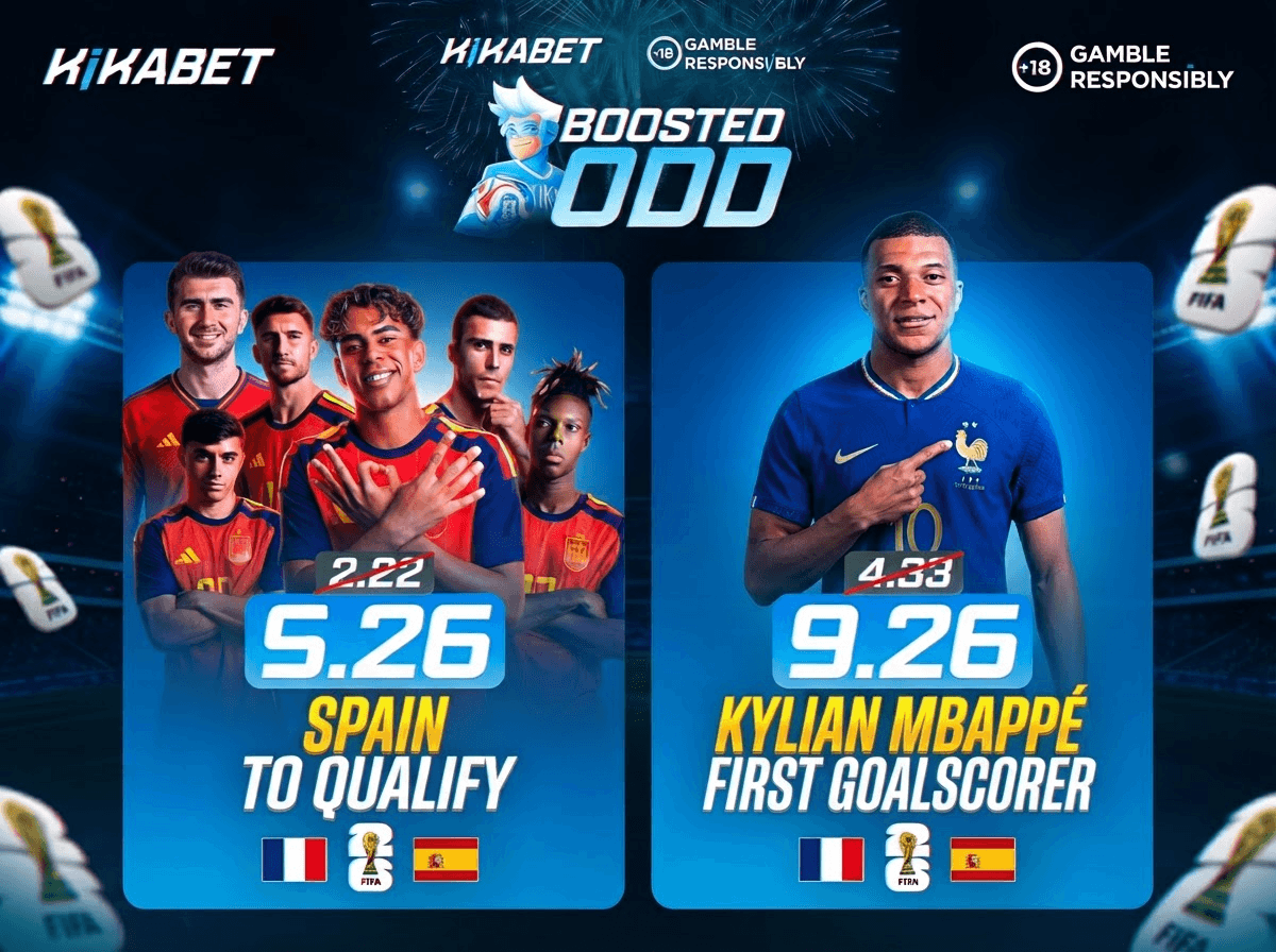 France vs Spain Semifinal: Two Unmissable Boosted Odds on Kikabet