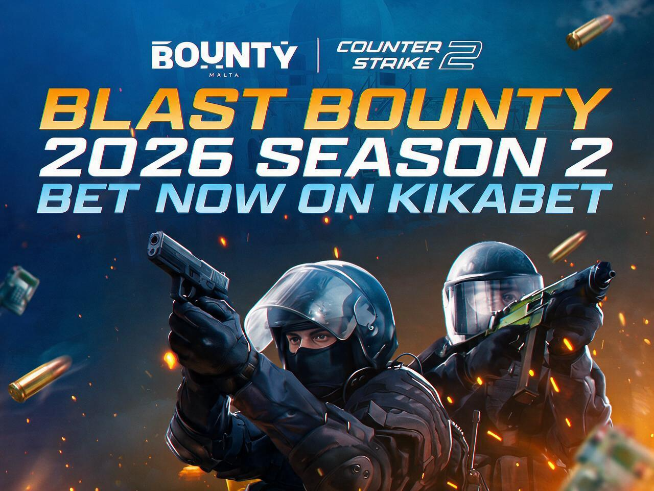 BLAST Bounty 2026 Season 2: Your Complete CS2 Betting Guide on Kikabet